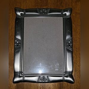Vintage Pewter Silver Tone 5 X 7" Picture Frame Photo Frame